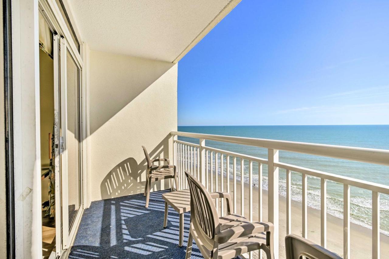 Oceanfront Myrtle Beach Condo With Balcony! Exterior foto