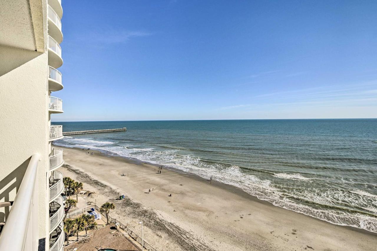 Oceanfront Myrtle Beach Condo With Balcony! Exterior foto